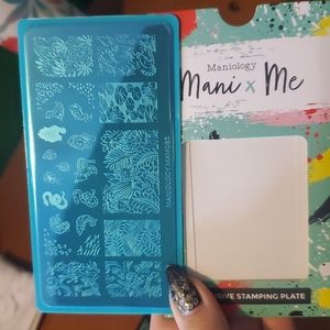 Maniology ManiXMe Into the Wild stamping plates mxm083 mxm084 NWOT BNNU